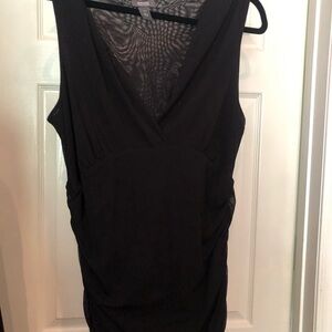 Kenneth Cole Reaction Black Sleeveless Top Size XL